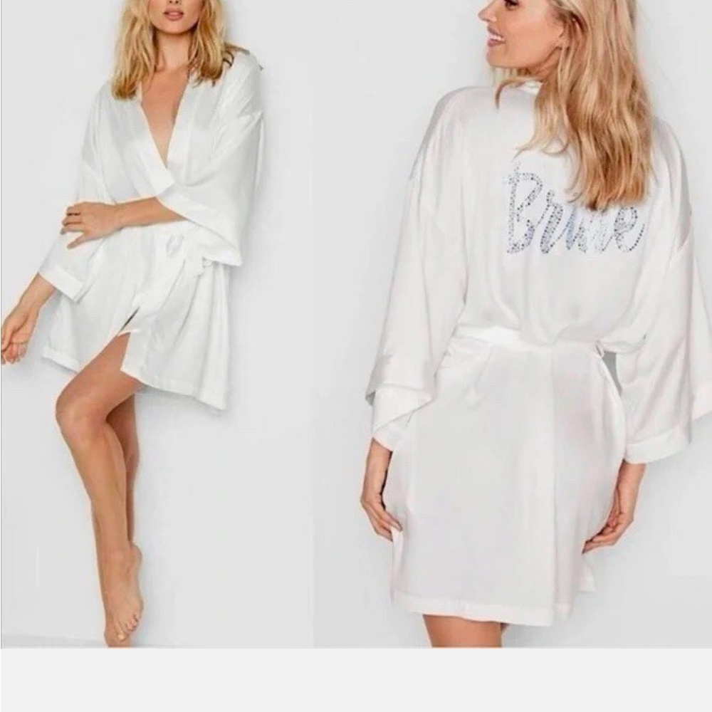 Victoria's Secret White Bride Robe